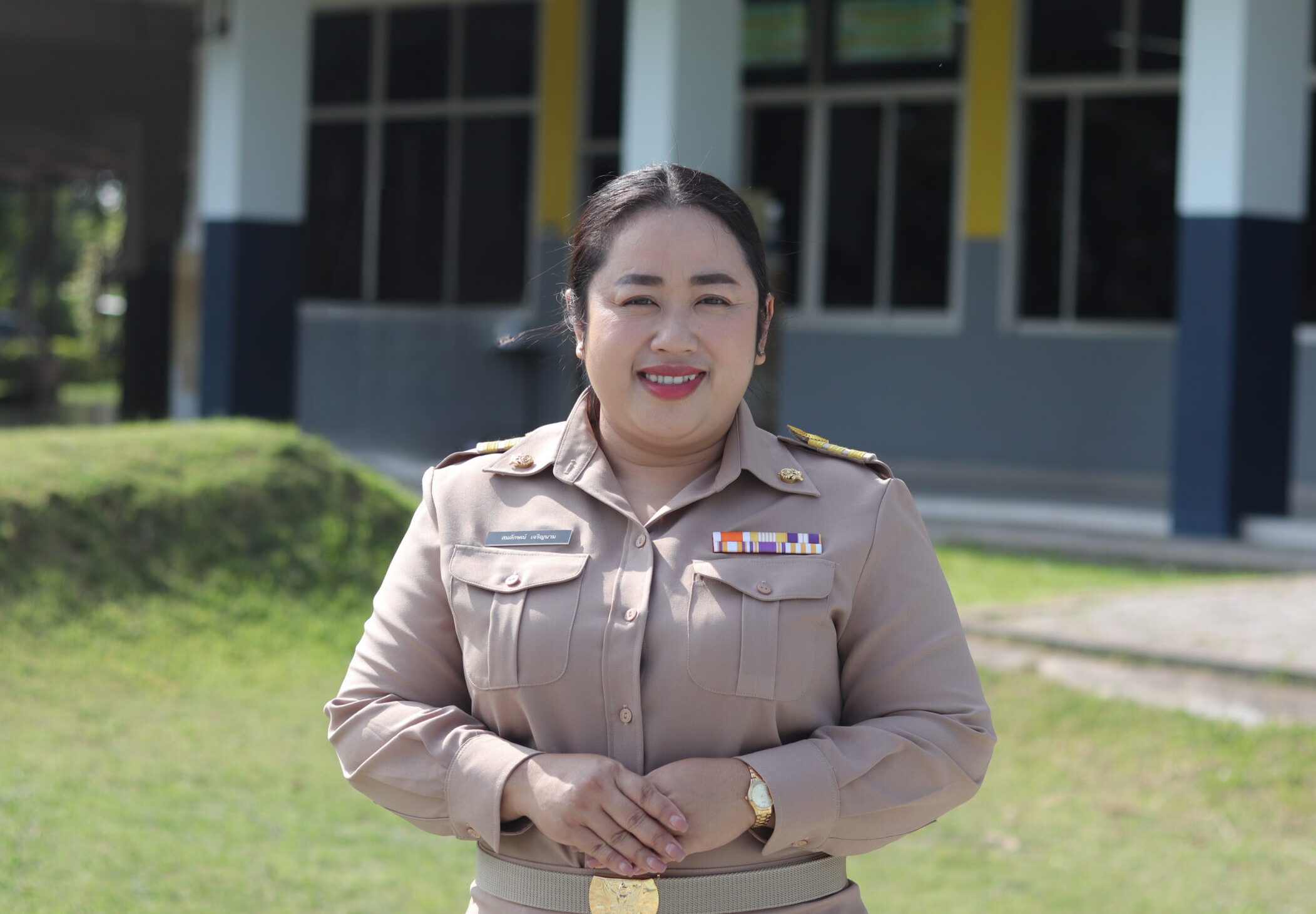 นางสาวสมลักษณ์  เจริญนาม